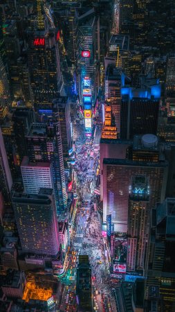 New york times square скачать фон 1424 x 2532