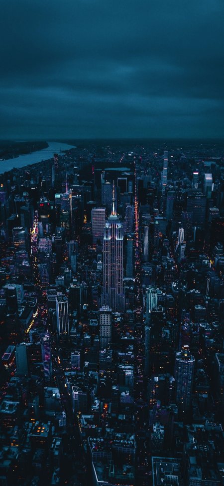 View of new york city скачать фон 1620 x 3508