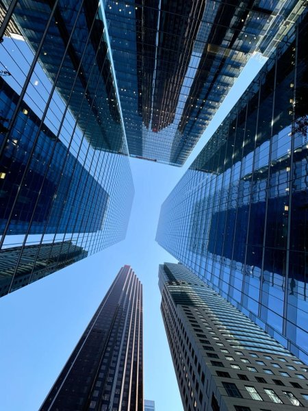 Skyscraper sky скачать фон 1224 x 1632