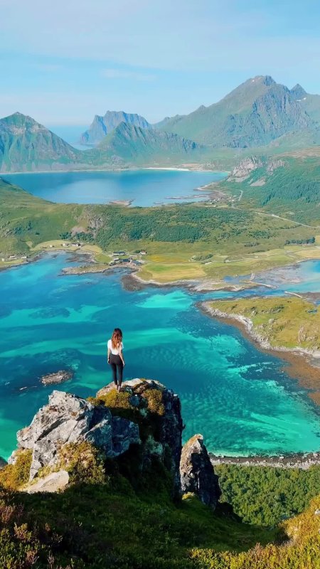 The lofoten islands скачать фон 1080 x 1920