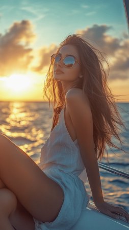 Красивые девушки летом