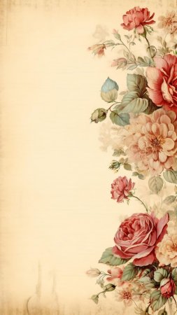 Vintage paper printable скачать фон 1424 x 2532