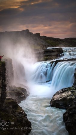 Водопад гюдльфосс