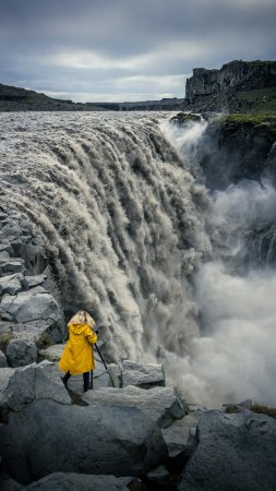 Водопад деттифосс прометей