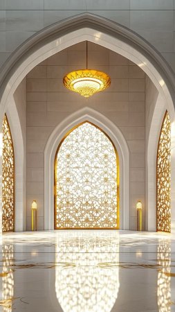 Mosque design скачать фон 1080 x 1920