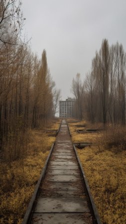 Заброшенный город припять скачать фон 1080 x 1920