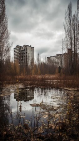 Припять город призрак скачать фон 1080 x 1920