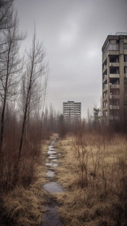 Pripyat apokalypse kunst скачать фон 1080 x 1920