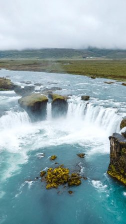 Годафосс водопад исландия