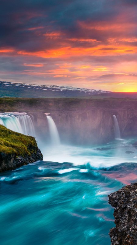 Природа водопады море