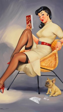 Джил элвгрен gil elvgren американский художник