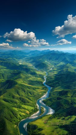 Beautiful mountain скачать фон 2160 x 3840