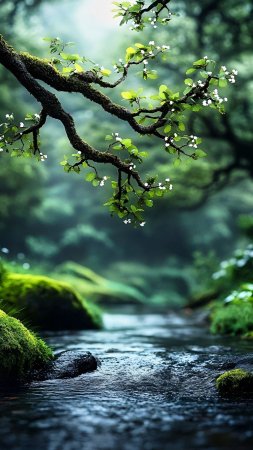 Природа на экран телефона