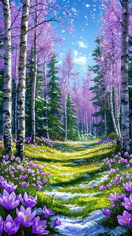 Красивые пейзажи весны