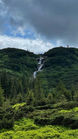 Кинзелюкский водопад саяны скачать фон 720 x 1280