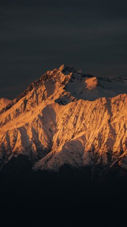 Пейзаж горный скачать фон 2160 x 3840