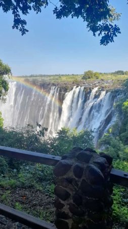 Замбия водопад виктория