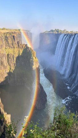 Водопад виктория африка