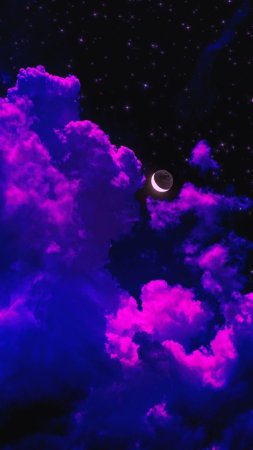 Фиолетовая фон