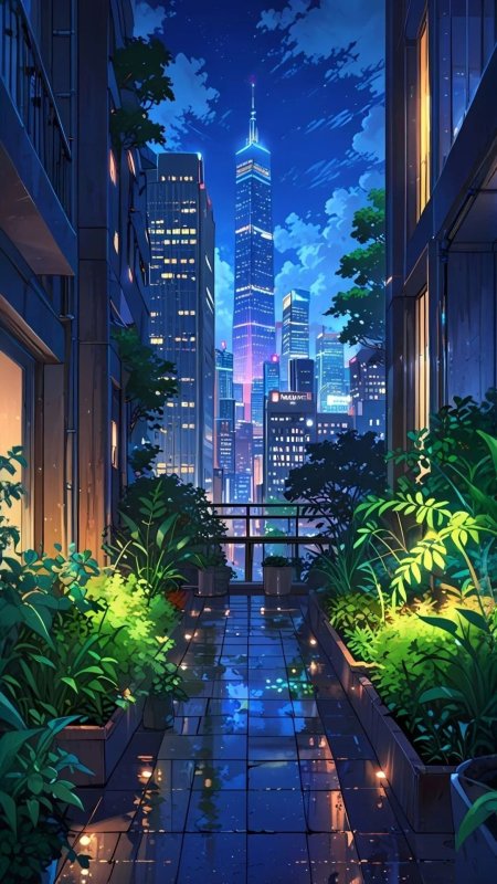 Аниме-пейзажи