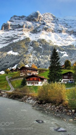 Balalp in the swiss alps switzerland