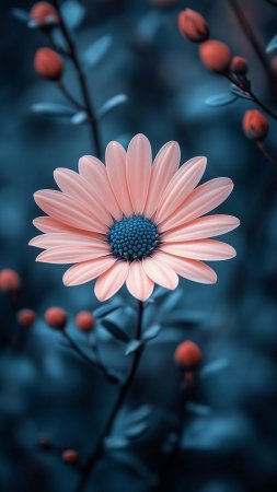 Цветок на фоне