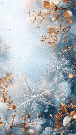 Красивые зимние фоны
