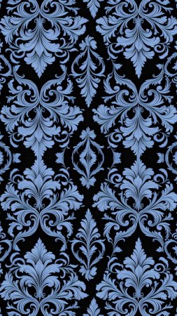 Damask pattern скачать фон 1424 x 2532