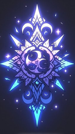 Рисунок магии скачать фон 1080 x 1920
