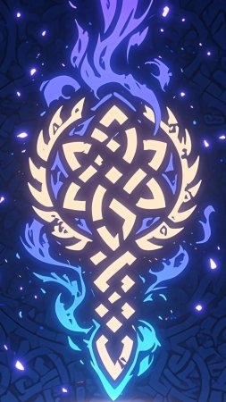 Кельтские символы скачать фон 1080 x 1920