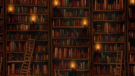 Book library скачать фон 1920 x 1080