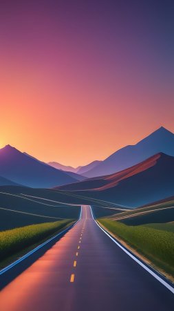 Горная дорога
