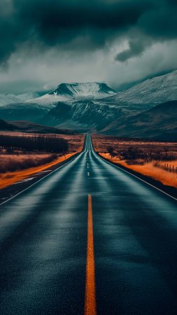 Пейзаж дорога