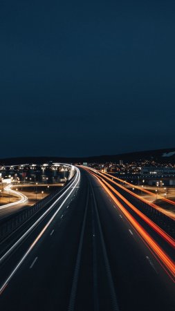 Гоночная трасса ночью