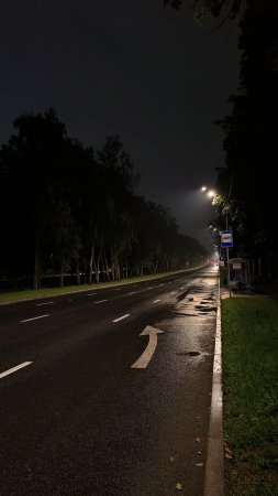 Дорога ночью