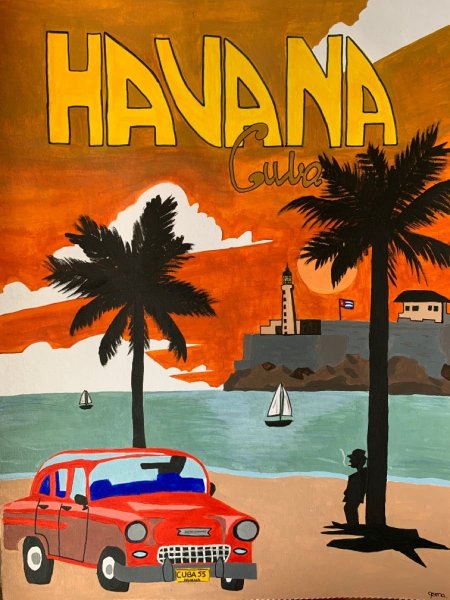 Havana cuba скачать фон 900 x 1200