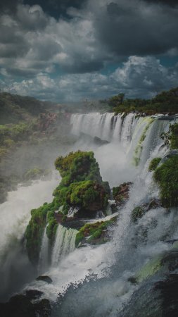 Водопад природа