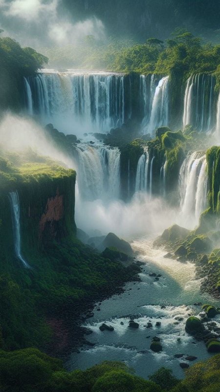 Водопад игуасу в южной америке