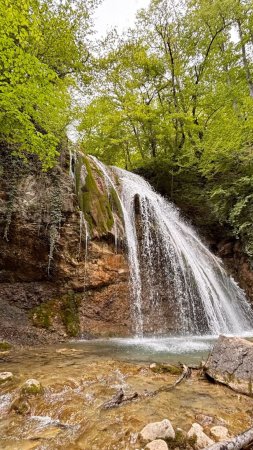 Водопад джурла в крыму