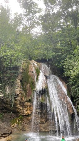 Водопад джур-джур в крыму и долина приведений