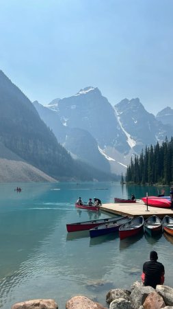 Lake louise alberta canada скачать фон 1080 x 1920