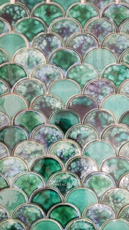 Плитка-чешуя plakart ceramics