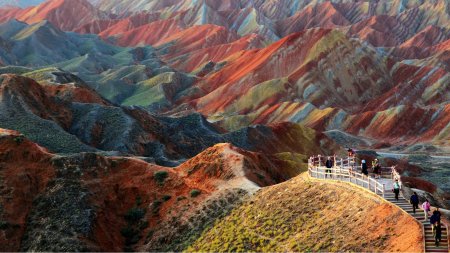 Zhangye danxia landform