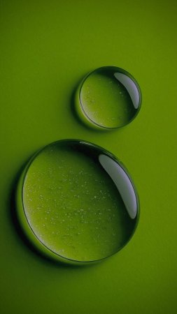Green bubble скачать фон 1424 x 2532