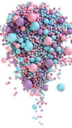 Кондитерская посыпка драже из глазури скачать фон 1080 x 1920