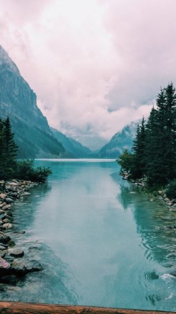 Озеро луиз (lakeluise) скачать фон 1424 x 2532