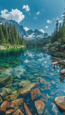 Mountain landscape photography скачать фон 720 x 1280