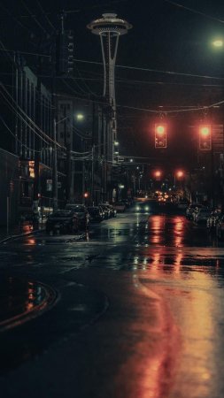 Мрачный город скачать фон 1080 x 1920