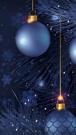 Новогодние обои на телефон скачать фон 1424 x 2532