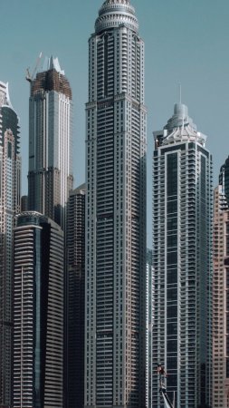 Tallest building in dubai скачать фон 1080 x 1920